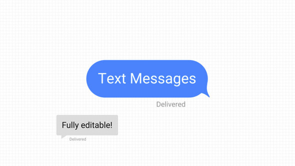 Photo of Text Messages – Videohive 51804014