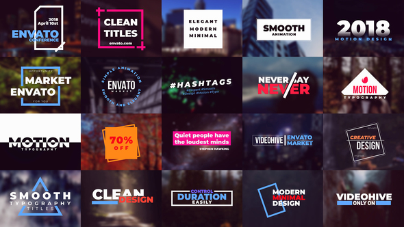 Photo of Titles – Videohive 21633955