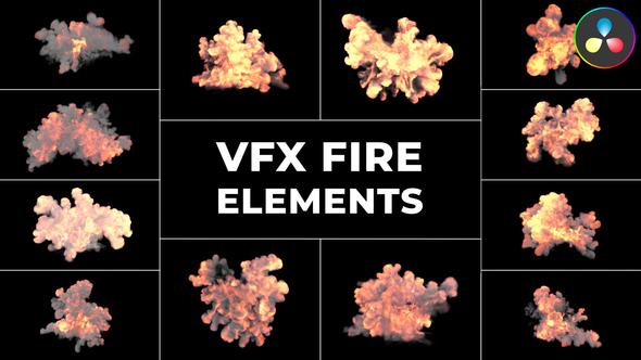 Photo of VFX Fire Elements for DaVinci Resolve – Videohive 51652515