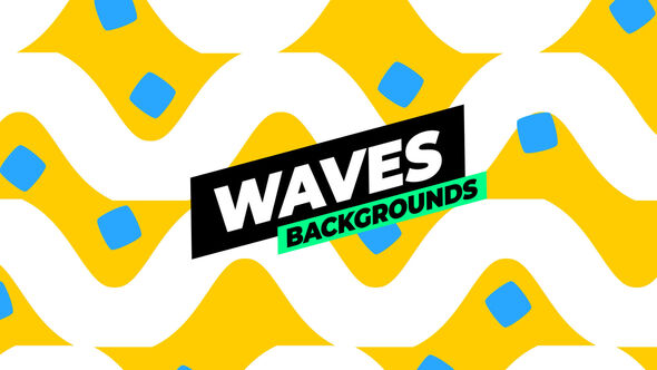 Photo of Waves Backgrounds – Videohive 51813504