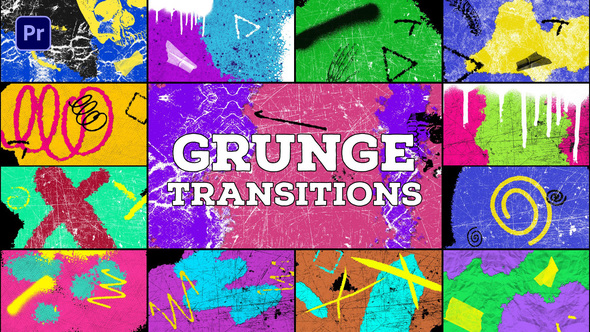 Photo of Grunge Transitions – Videohive 52079901