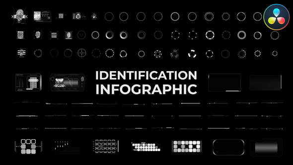 Photo of Identification HUD Infographic for DaVinci Resolve – Videohive 52038000