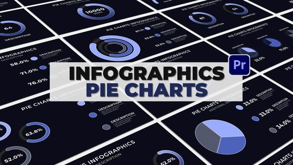 Photo of Infographics Pie Charts MOGRT – Videohive 52009450