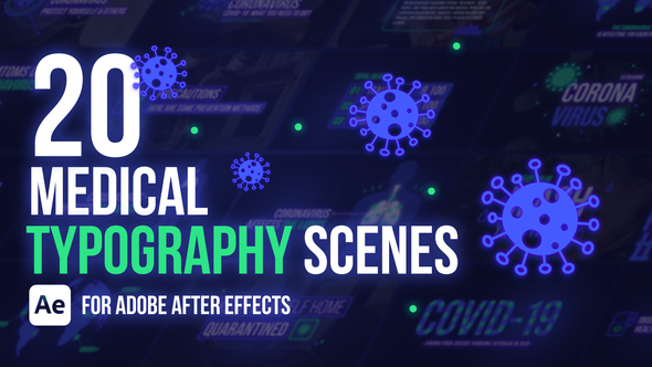 Photo of Medical Typography Scenes Ae – Videohive 52000901