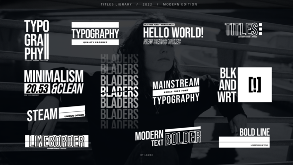 Photo of Modern Typography Titles | DaVinci Resolve – Videohive 39414568