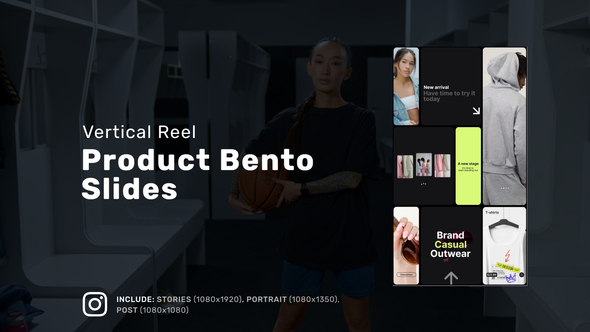 Photo of Product Bento Slides Vertical Reel – Videohive 52056383