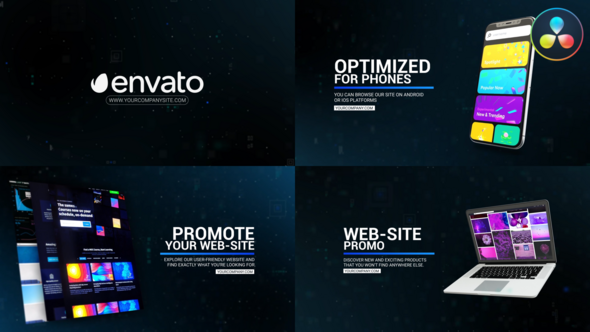 Photo of Web Site Promo | DaVinci Resolve – Videohive 52077241