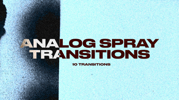 Photo of Analog Spray Transitions – Videohive 52690112