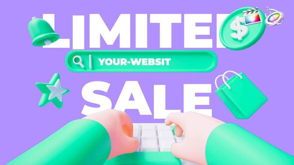 Photo of Cute 3D Sale Promo – Videohive 52882635