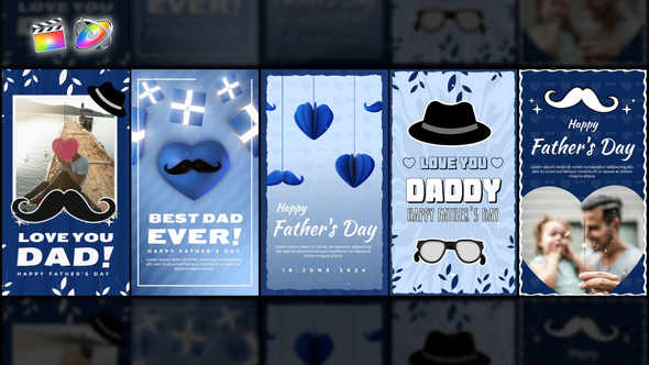 Photo of Fathers Day Stories Pack – Videohive 52707110