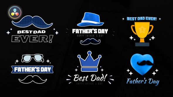 Photo of Fathers Day Titles Pack – Videohive 52767740