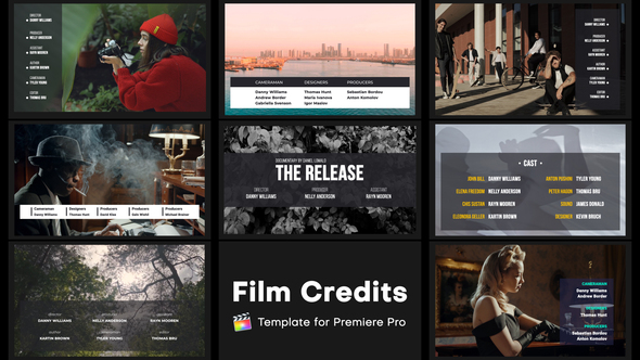 Photo of Film Credits for FCPX – Videohive 52458296