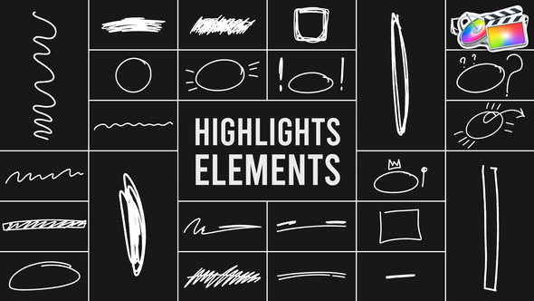 Photo of Highlights Elements for FCPX – Videohive 52807836