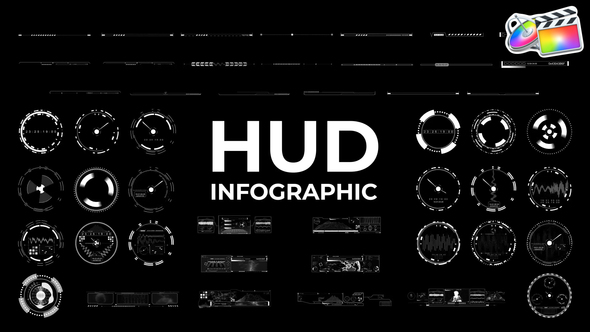 Photo of HUD Infographic for FCPX – Videohive 52545168