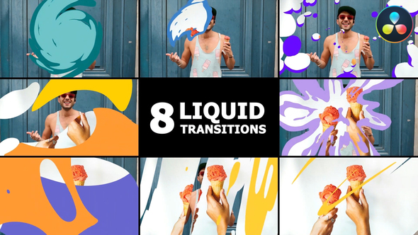 Photo of Liquid Transitions | DaVinci Resolve – Videohive 53000847