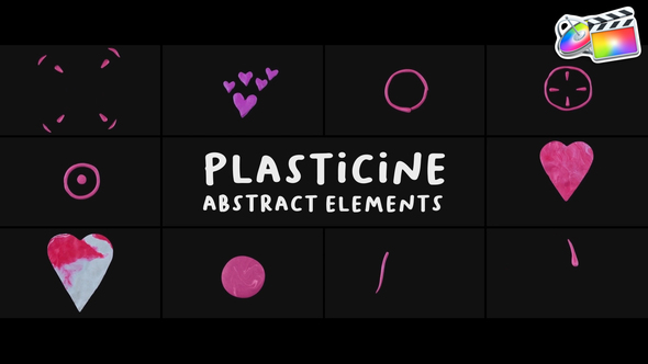 Photo of Plasticine Abstract Elements | FCPX – Videohive 52681671