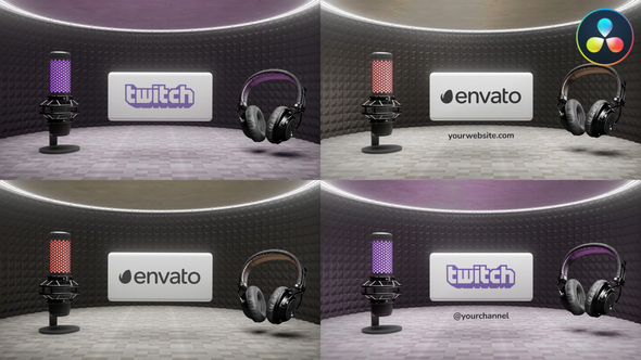 Photo of Podcast Logo Opener for DaVinci Resolve – Videohive 53003367