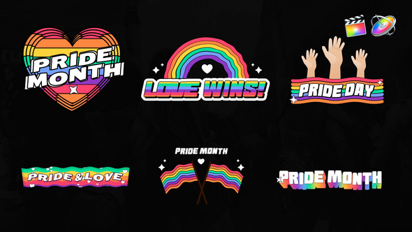 Photo of Pride LGBTQ Titles Pack – Videohive 52454927