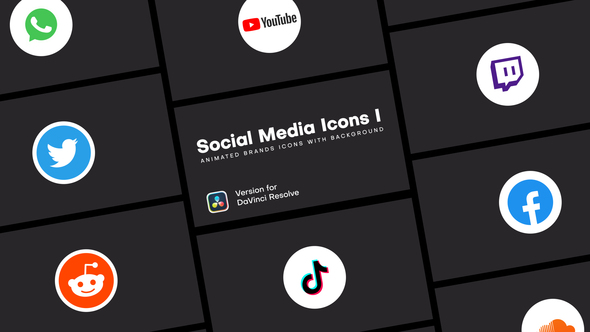 Photo of Social Media Icons I | DaVinci Resolve – Videohive 52789295