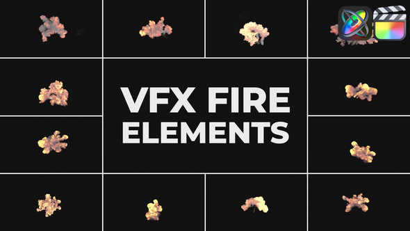 Photo of VFX Flames Elements for FCPX – Videohive 52513215