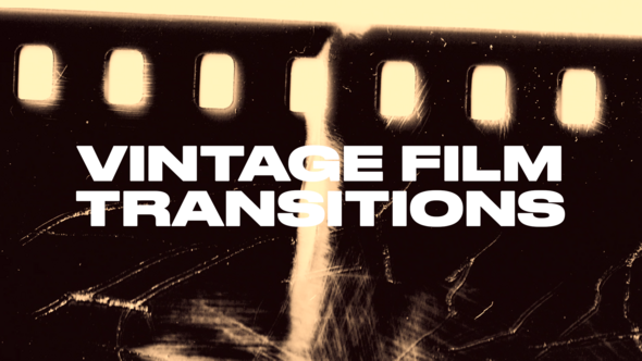 Photo of Vintage Film Transitions – Videohive 52939977