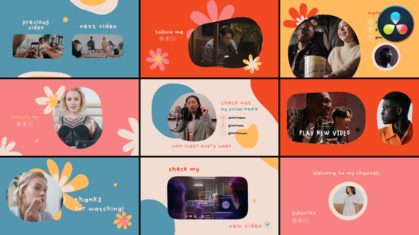 Photo of Youtube Scenes for DaVinci Resolve – Videohive 52945827