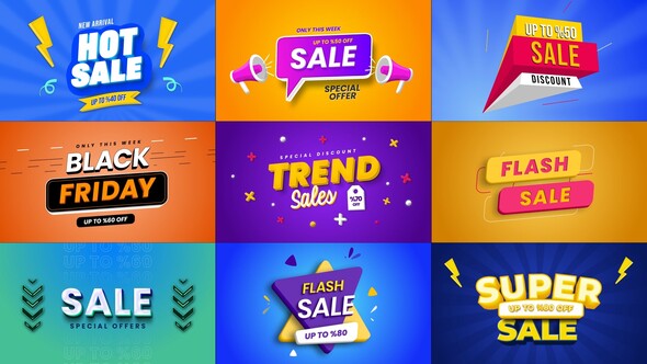 Photo of 3D Sale Text Effects – Videohive 53437957