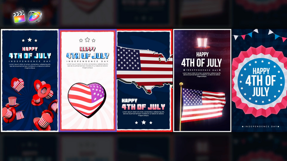 Photo of 4th Of July Stories Pack – Videohive 53030066