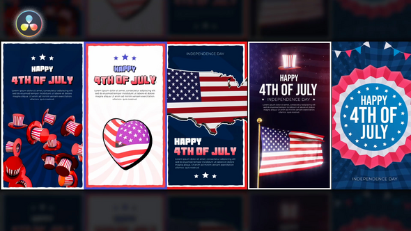 Photo of 4th Of July Stories Pack – Videohive 53034299