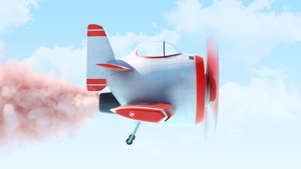 Photo of Airplane Sky Logo – Videohive 46288231