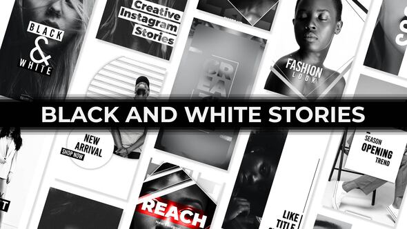 Photo of Black&White Stories – Videohive 53137506