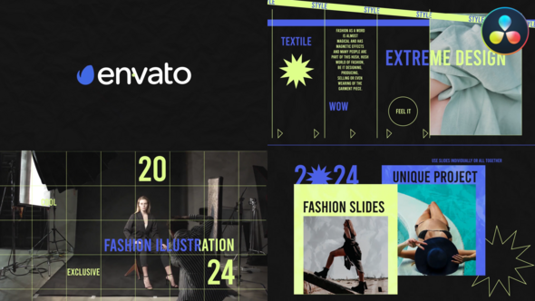 Photo of Fashion Slides for DaVinci Resolve – Videohive 53419161