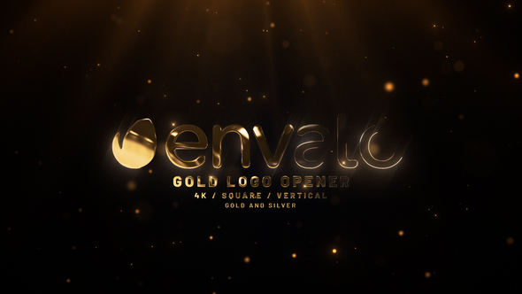 Photo of Gold Logo Opener – Videohive 53434667