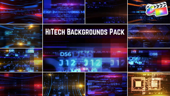 Photo of HiTech Backgrounds Pack for FCPX – Videohive 53431426