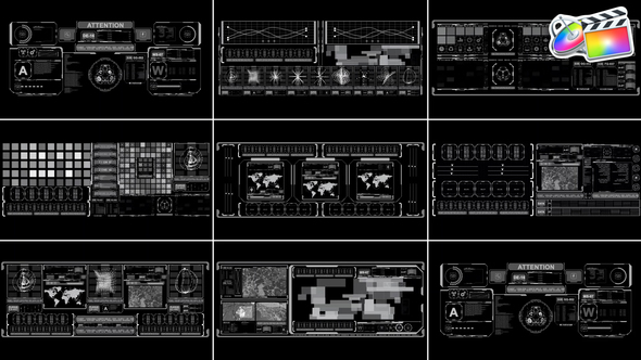 Photo of Hud Large Screens for FCPX – Videohive 53227322