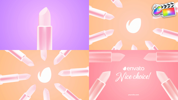 Photo of Lipstick Logo Opener for FCPX – Videohive 53225135