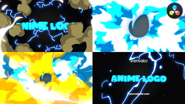 Photo of Massive Anime Explosion Logo Opener | DaVinci Resolve – Videohive 53419319