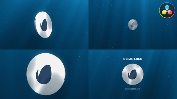 Photo of Ocean Underwater Logo for DaVinci Resolve – Videohive 53533840