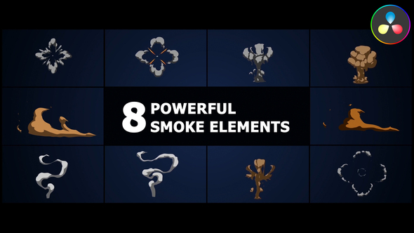 Photo of Powerful Smoke Elements | DaVinci Resolve – Videohive 53228824