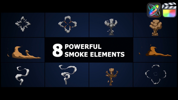 Photo of Powerful Smoke Elements | FCPX – Videohive 53228267