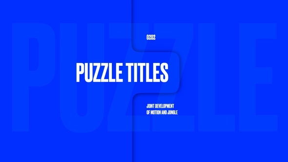 Photo of Puzzle Titles – Videohive 53218919