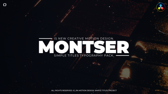 Photo of Simple Titles | DaVinci Resolve – Videohive 53476759