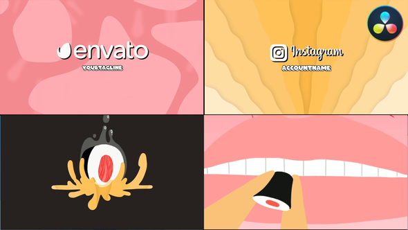 Photo of Sushi Intro Logo Pack for DaVinci Resolve – Videohive 53418206