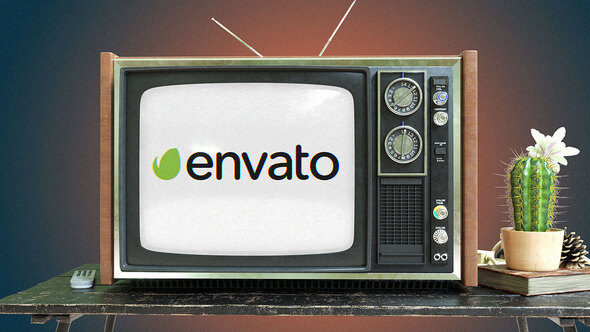 Photo of Vintage TV Logo – Videohive 26439056