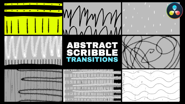 Photo of Abstract Scribble Transitions | DaVinci Resolve – Videohive 53812902