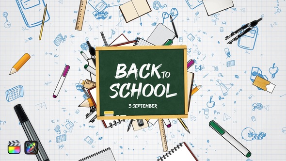 Photo of Back To School Logo Reveal | FCPX & Apple Motion – Videohive 53921815