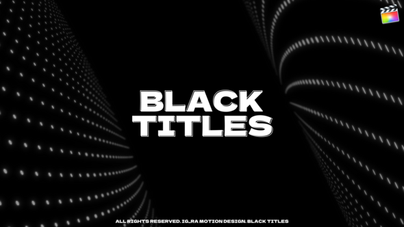 Photo of Black Titles | FCPX – Videohive 53841996