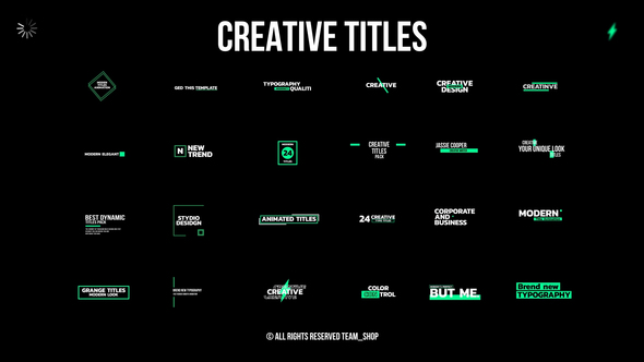 Photo of Creative Titles 1.0 | DaVinci Resolve Macro – Videohive 53982060