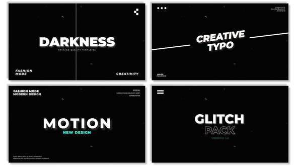 Photo of Creative Typo Titles – Videohive 53674304