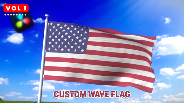 Photo of Custom Wave Flag Template Davinci Resolve – Videohive 53115503